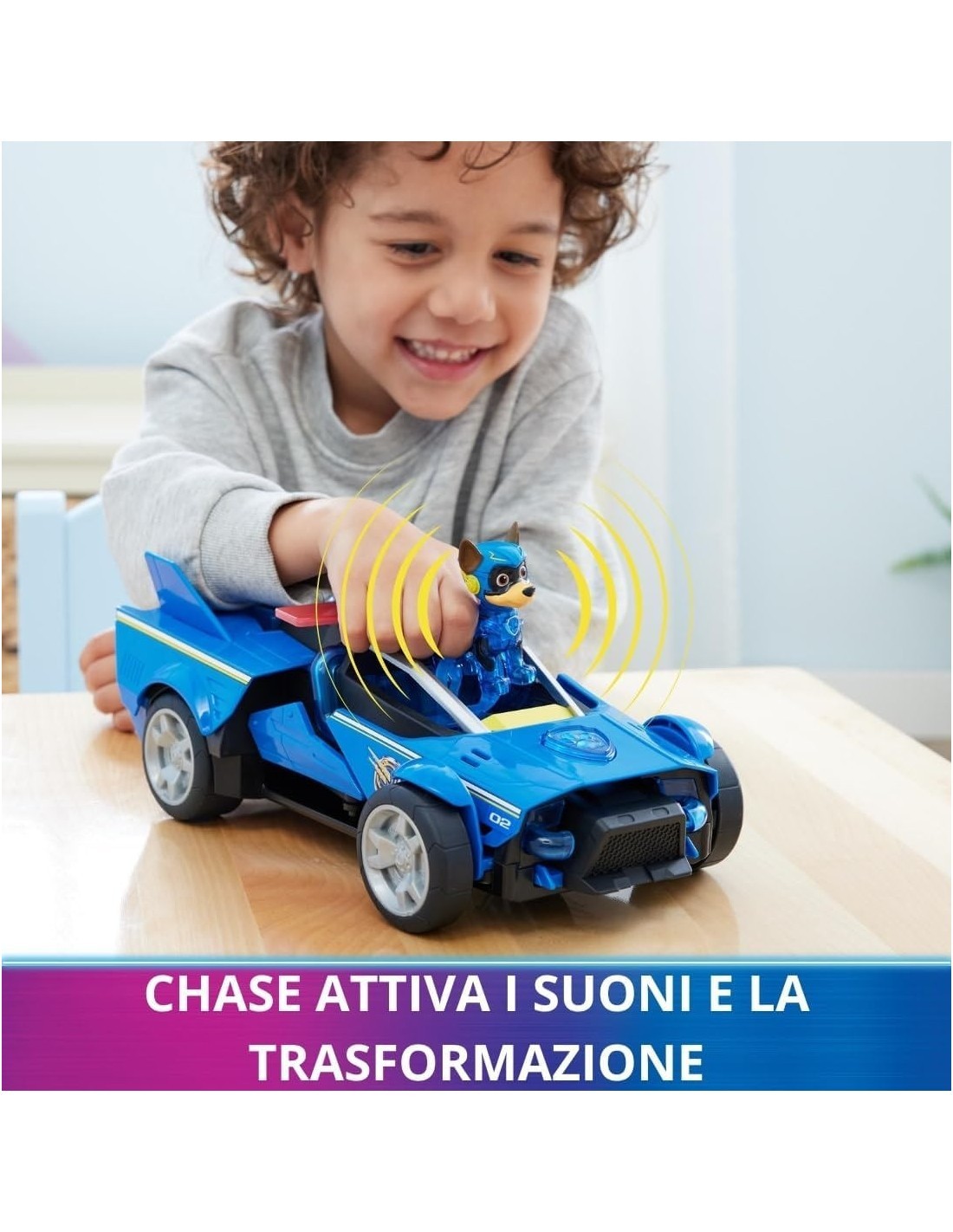 PAW PATROL 6067497 CHASE DELUXE CRUISER su TreG Ingrosso