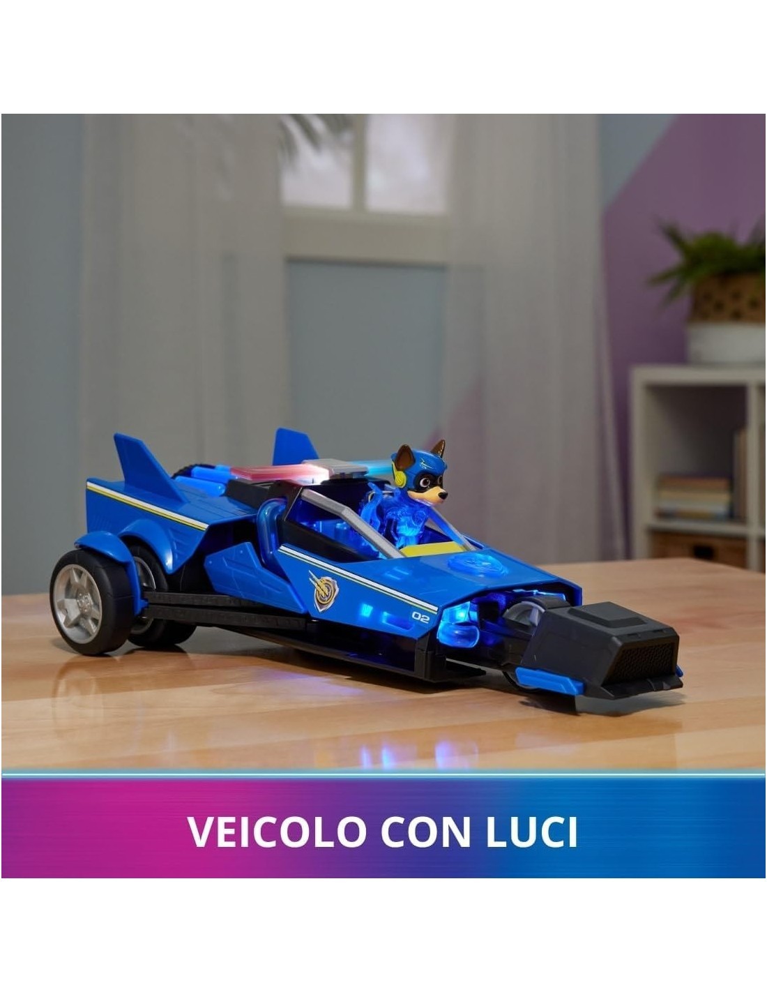 PAW PATROL 6067497 CHASE DELUXE CRUISER su TreG Ingrosso