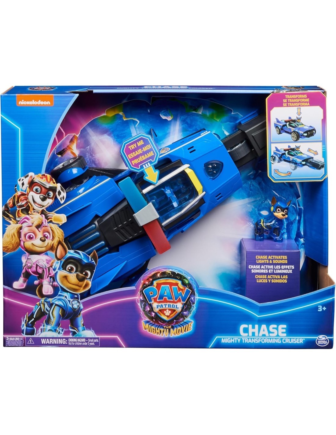 PAW PATROL 6067497 CHASE DELUXE CRUISER su TreG Ingrosso
