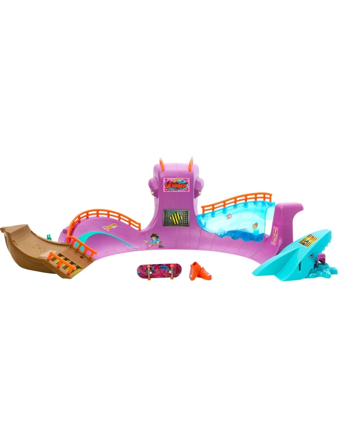 HOT WHEELS HMK01 SKATE OCTOPARK SET su TreG Ingrosso