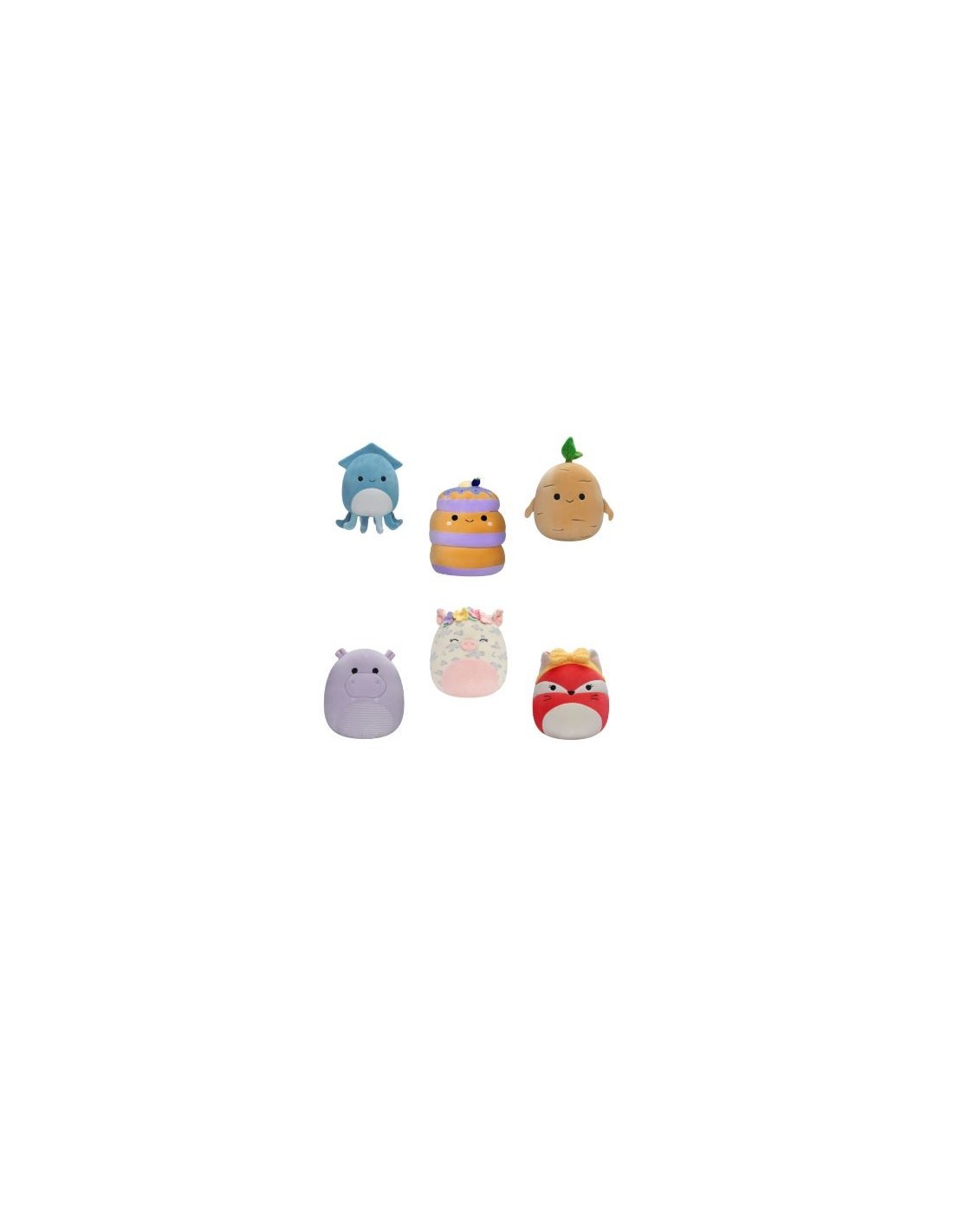 SQUISHMALLOWS SQ010200 PERSONAGGI 20CM ASSORTITI