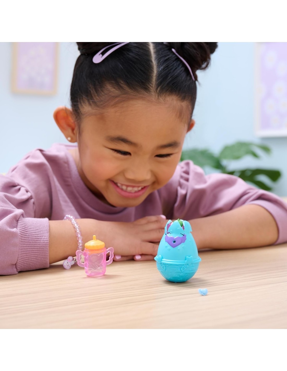 Hatchimals Alive, Confezione Singola con Mini Personaggi in Uova da Schiudere con Acqua, Giocattoli per Bambini 3+ Anni