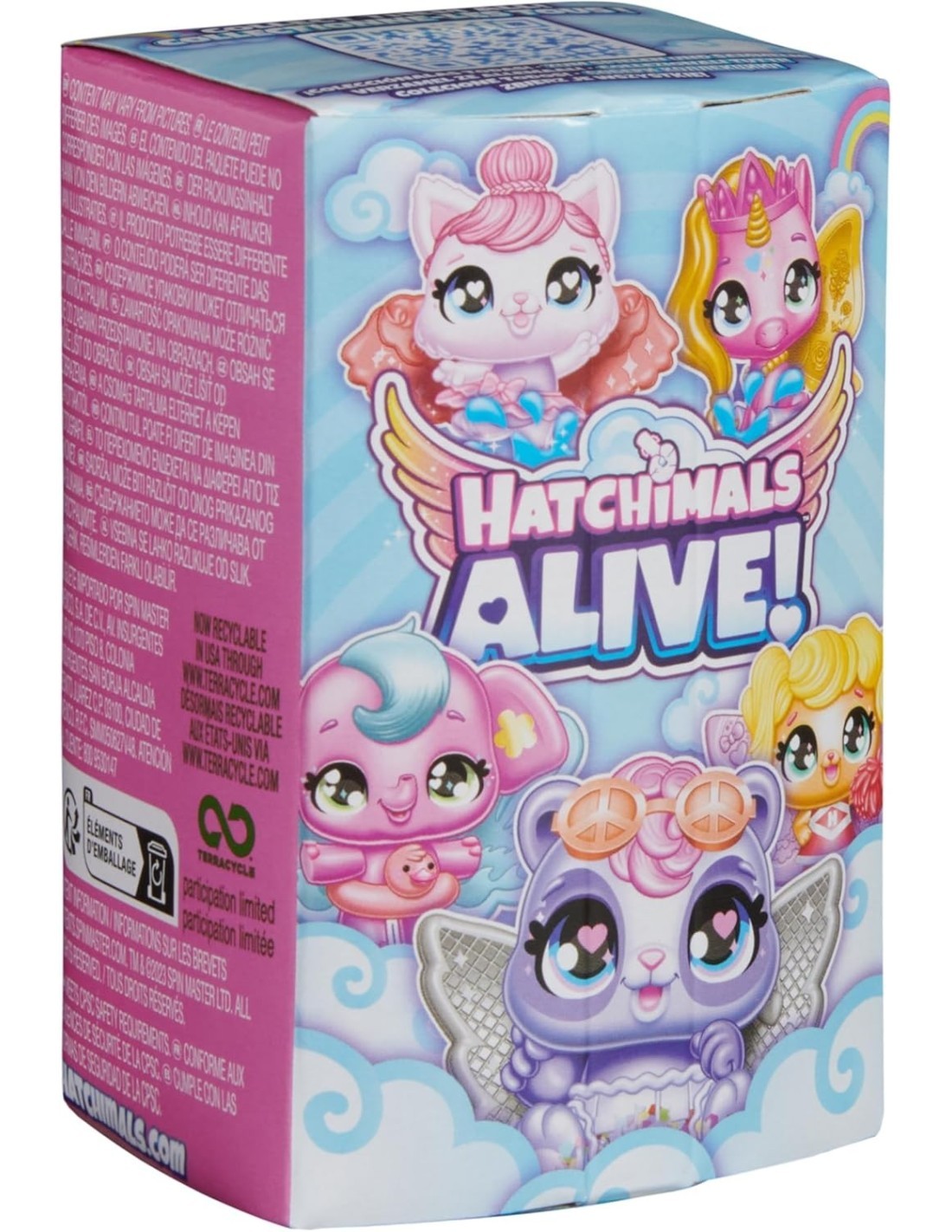 Hatchimals Alive, Confezione Singola con Mini Personaggi in Uova da Schiudere con Acqua, Giocattoli per Bambini 3+ Anni