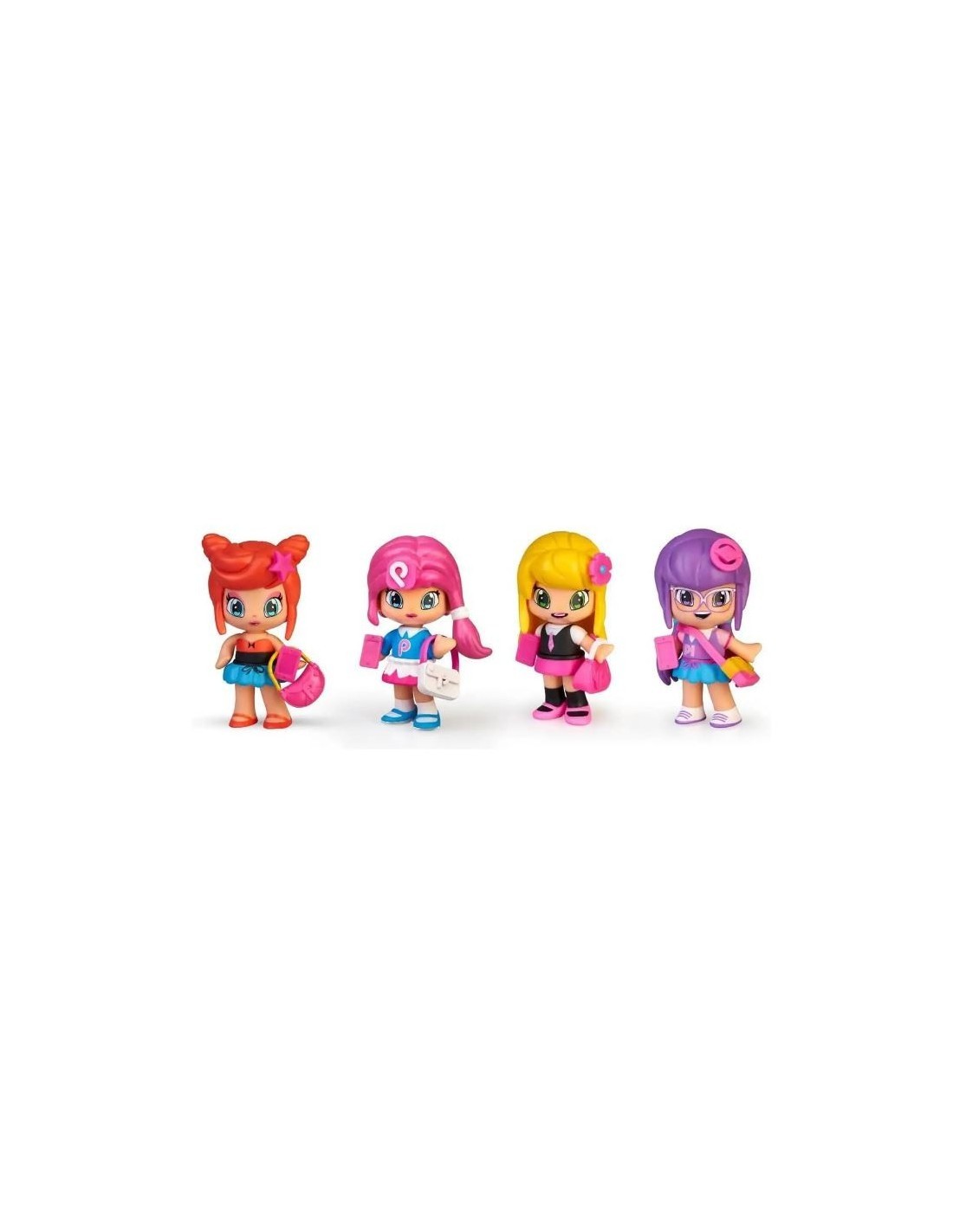 Personaggio Pinypon Con Accessori Assortiti, PINY Institute of New York, Bambola Alta 7 cm, Accessori Collezionabili, Famosa