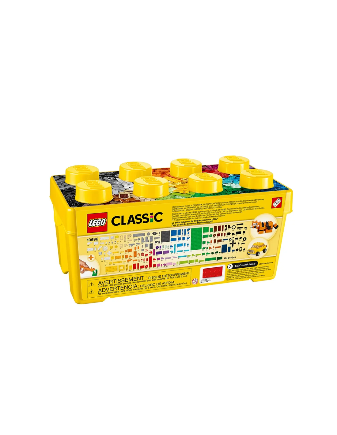 LEGO CLASSIC 10696 SCATOLA MATTONCINI CREATIVI su TreG Ingrosso