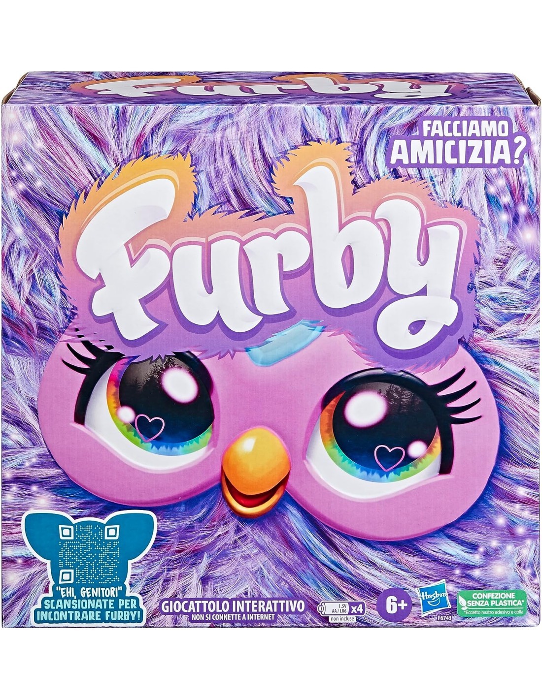 FURBY F6743 VIOLA CON ACCESSORI