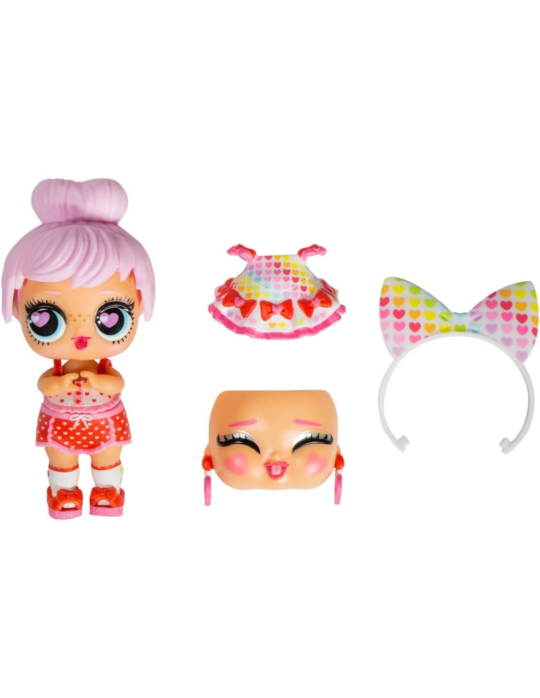 L.O.L. Surprise! Swap Tots, Bambola da Collezione, 2 Look in Uno, Sorprese d’Acqua, 3+ Anni