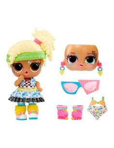 L.O.L. Surprise! Swap Tots, Bambola da Collezione, 2 Look in Uno, Sorprese d’Acqua, 3+ Anni