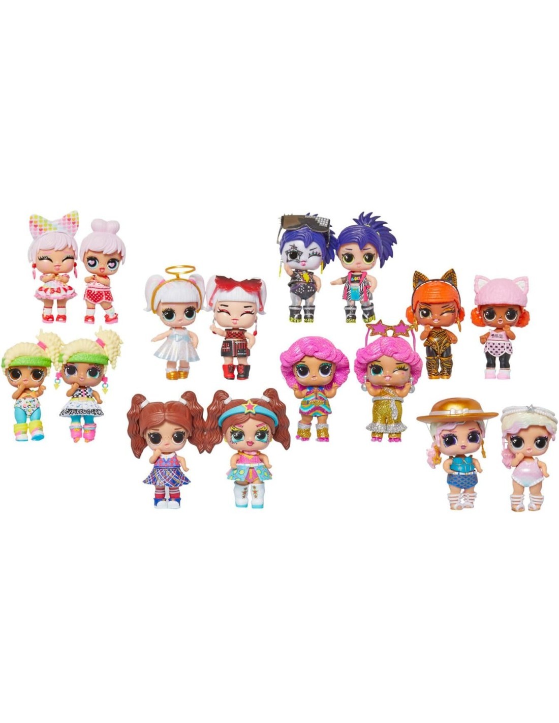 L.O.L. Surprise! Swap Tots, Bambola da Collezione, 2 Look in Uno, Sorprese d’Acqua, 3+ Anni