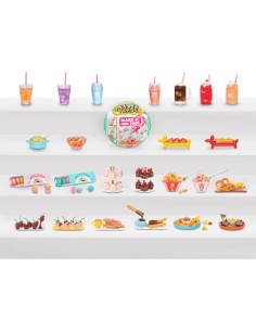 Make It Mini Food Café Miniverse Serie 2 di MGA, Set Fai-da-Te, Confezione Misteriosa, Mini Cibo da Collezione con Luce UV