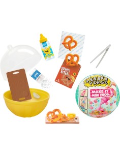 Make It Mini Food Café Miniverse Serie 2 di MGA, Set Fai-da-Te, Confezione Misteriosa, Mini Cibo da Collezione con Luce UV