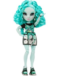 Rainbow High Shadow High Serie 3 - Berrie Skies, Bambola Fashion Verde con Vestito alla Moda e Oltre 10 Accessori, Articolata 2