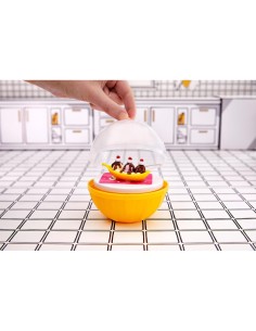 Mga Miniverse - Mini Food Diner Serie 2, Gioco di Resina in Palla a Sorpresa, Accessori Cucina, Collezionabile, Luce UV