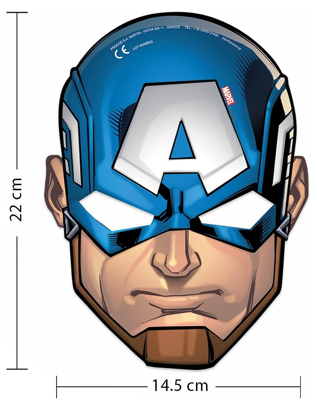 AVENGERS B9945 MASCHERA ASSORTITA