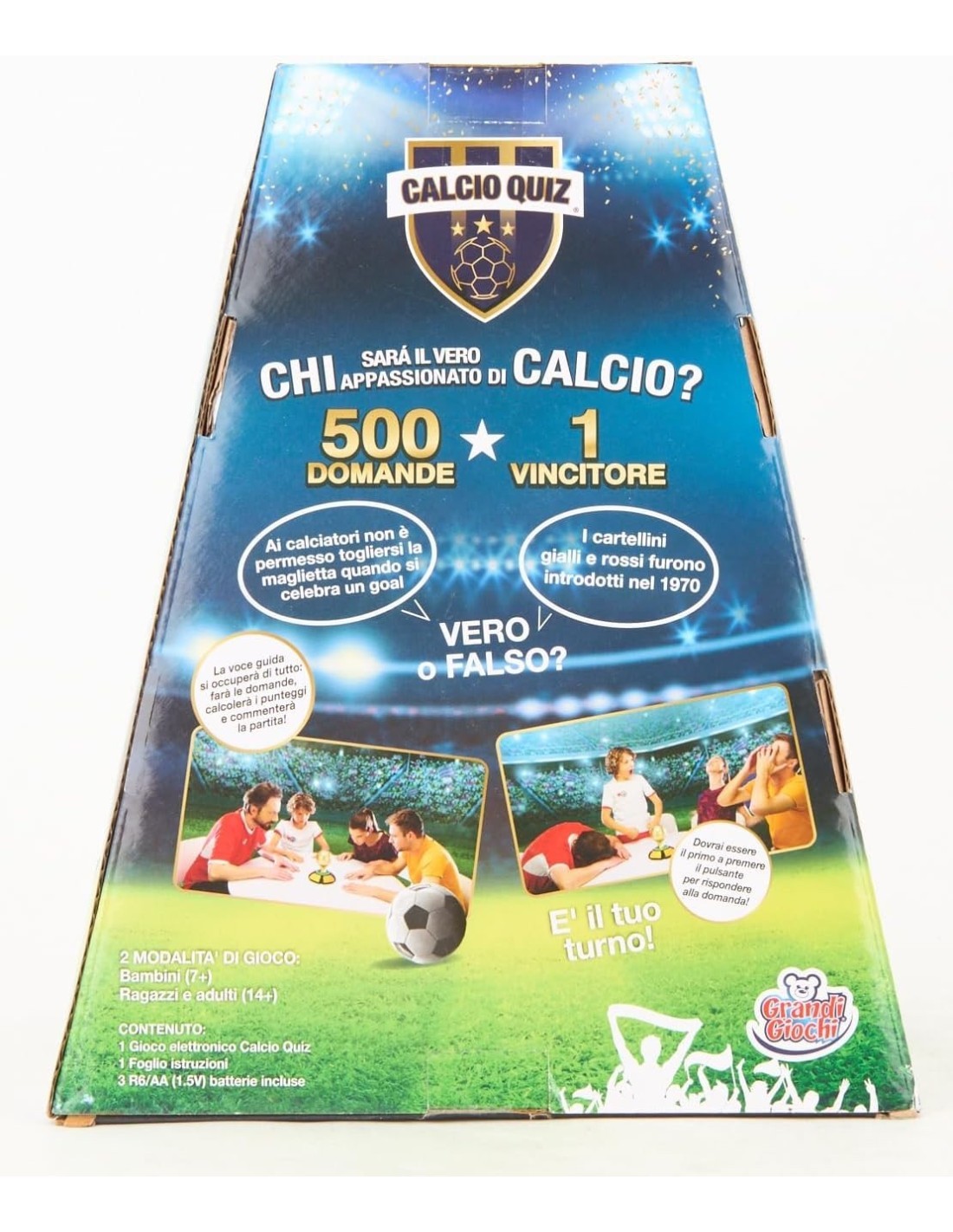 GIOCO GG01319 FOOTBALL QUIZ su TreG Ingrosso