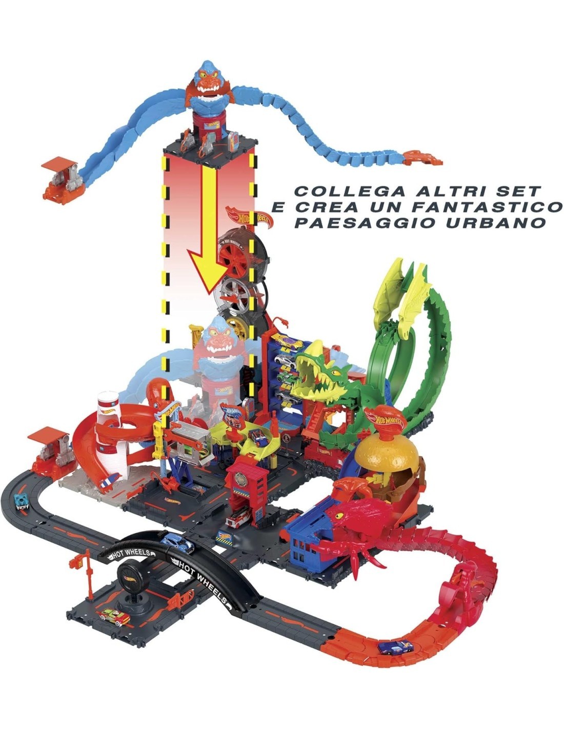 HOTWHEELS HDR29 PLAYSET MOSTRUOSI ASSORTITI su TreG Ingrosso