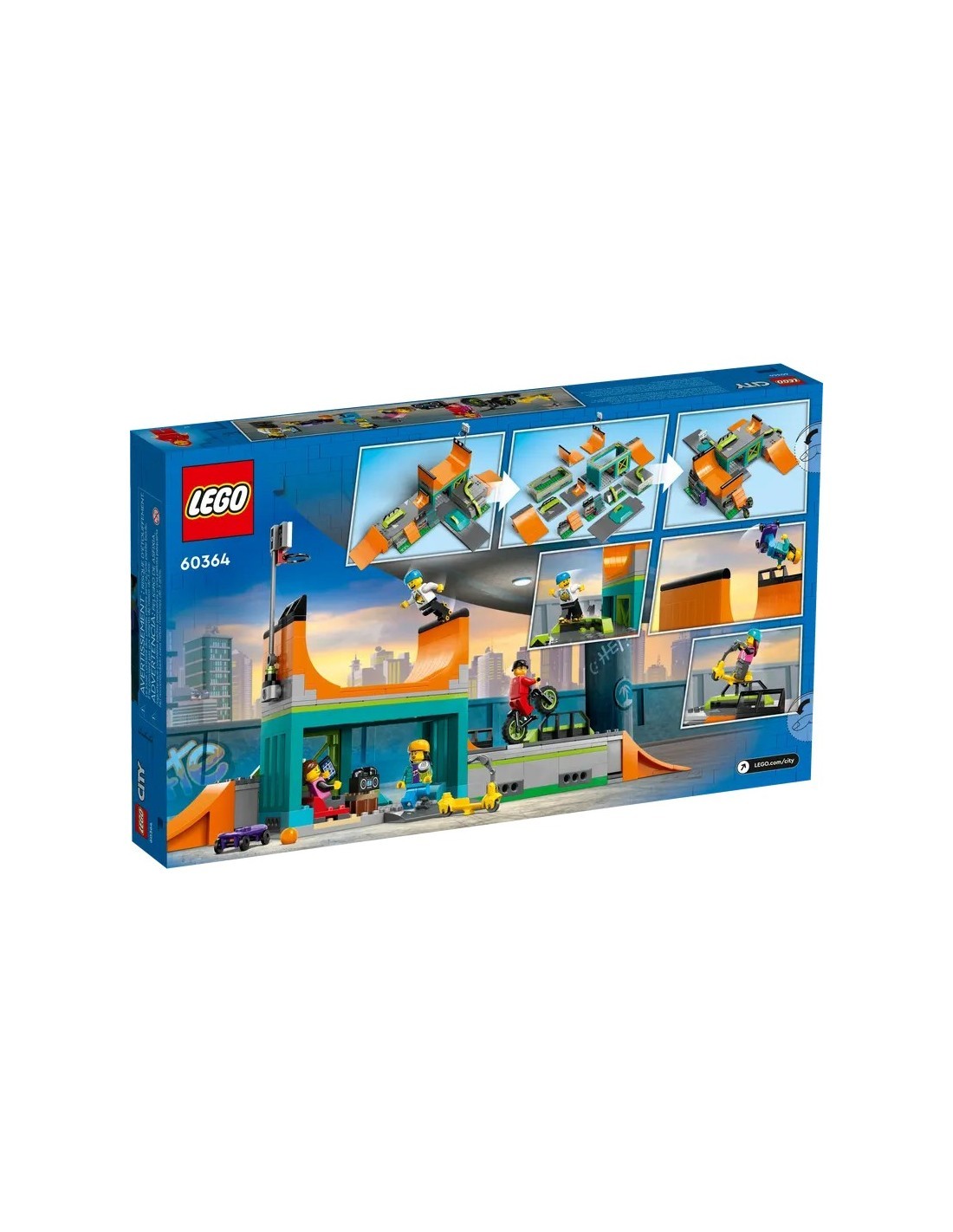 CITY 60364 SKATE PARK URBANO su TreG Ingrosso