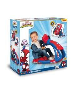 SMOBY, SPIDEY V8 DRIVER, SIMULATORE DI GUIDA, 3 POSIZIONI, SCHERMO RETROILLUMINATO, FUNZIONE BOOST, BAMBINI 3+