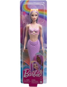 BARBIE, SIRENA, BAMBOLA, COLORI ASSORTITI, 3+ ANNI