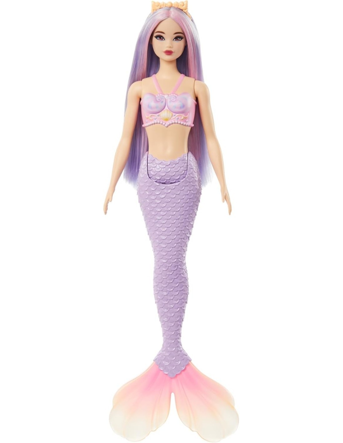 BARBIE, SIRENA, BAMBOLA, COLORI ASSORTITI, 3+ ANNI