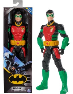 Action Figure Robin, DC Comics, alta 30 cm, con 11 punti di articolazione, giocattolo per bambini, 3+ anni 2