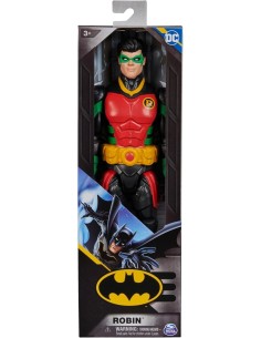 Action Figure Robin, DC Comics, alta 30 cm, con 11 punti di articolazione, giocattolo per bambini, 3+ anni