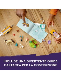 FRIENDS 42634 RIMORCHIO CON CAVALLO E PONY