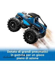 CITY 60402 MONSTER TRUCK BLU