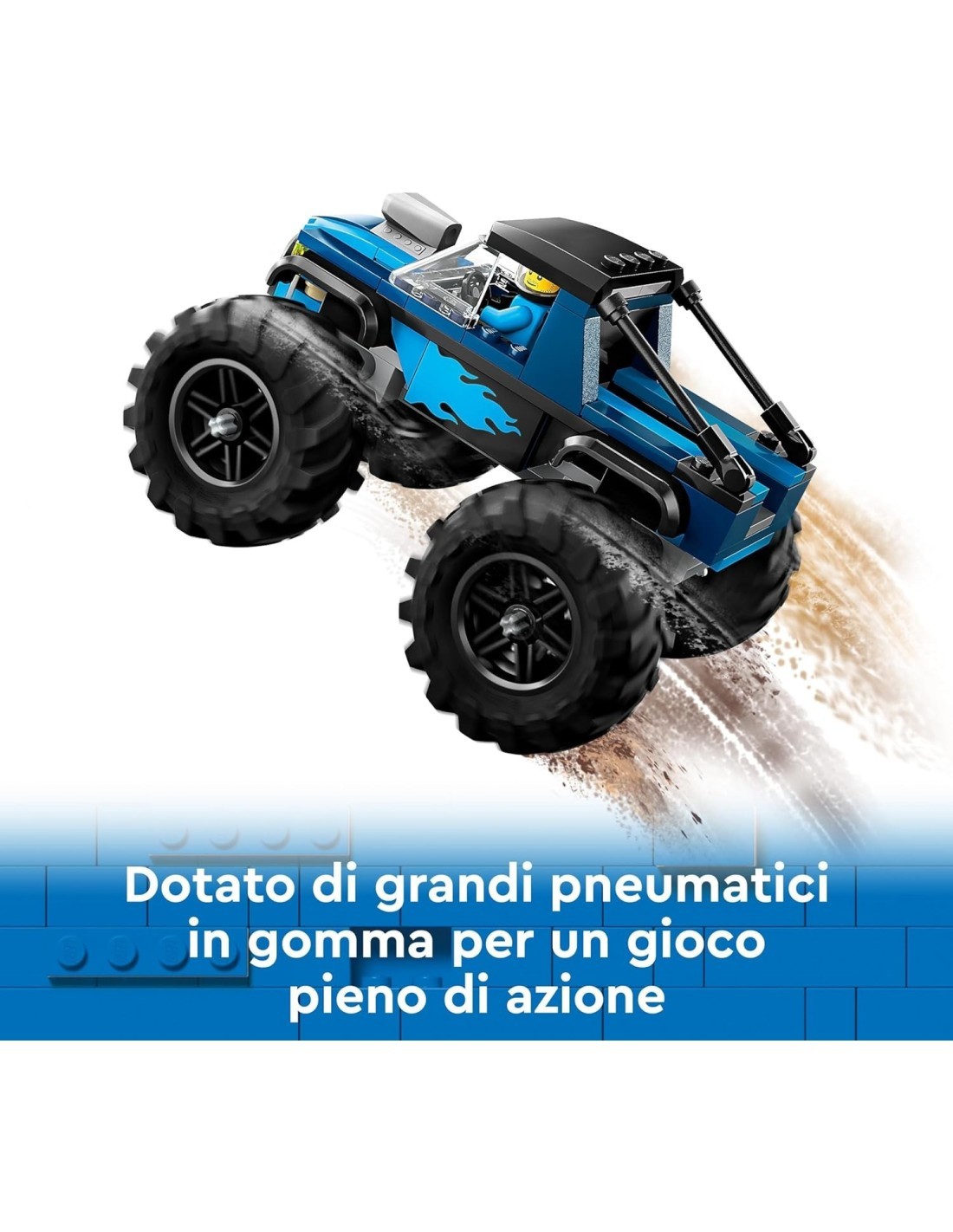 CITY 60402 MONSTER TRUCK BLU