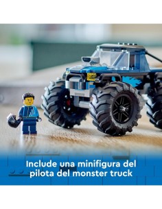 CITY 60402 MONSTER TRUCK BLU