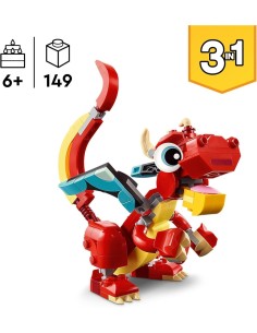 CREATOR 31145 DRAGO ROSSO 2