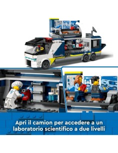 CITY 60418 CAMION LABORATORIO MOBILE DELLA POLIZIA