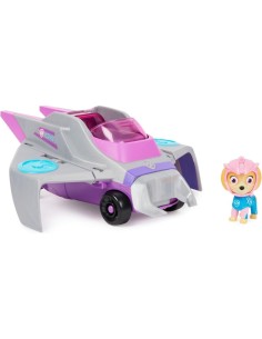 Paw Patrol, veicolo trasformabile Aqua Pups di Skye, personaggio Skye incluso, giochi per bambini 3 anni, avventure marine
