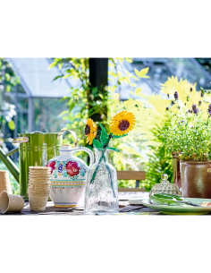 LEGO Creator Girasoli, Fiori Finti da Costruire, Decorazioni per Casa o Cameretta, Regalo Creativo per Bambini 40524