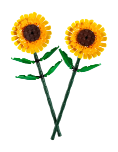 LEGO Creator Girasoli, Fiori Finti da Costruire, Decorazioni per Casa o Cameretta, Regalo Creativo per Bambini 40524