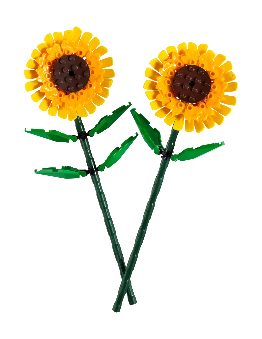 LEGO Creator Girasoli, Fiori Finti da Costruire, Decorazioni per Casa o Cameretta, Regalo Creativo per Bambini 40524