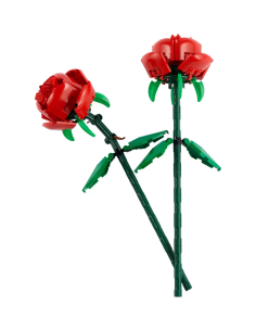 LEGO Creator Rose, Set di Fiori Finti da Costruire, Decorazione per Casa e Accessori per Bambini da 8 Anni 40460 2