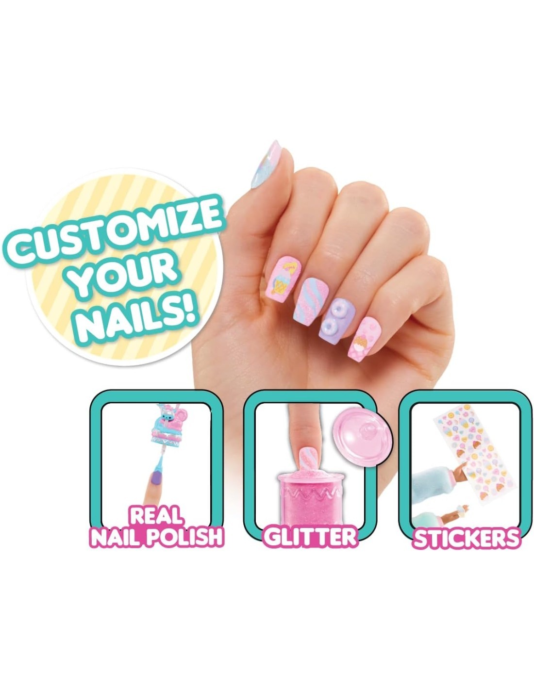 LOL SURPRISE 503781 CANDYLICIOUS SWEET NAILS