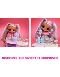 L.O.L. Surprise! OMG Sweet Nails: Kitty K Café, Unghie Finte, Smalti e 15 Sorprese per Bambine