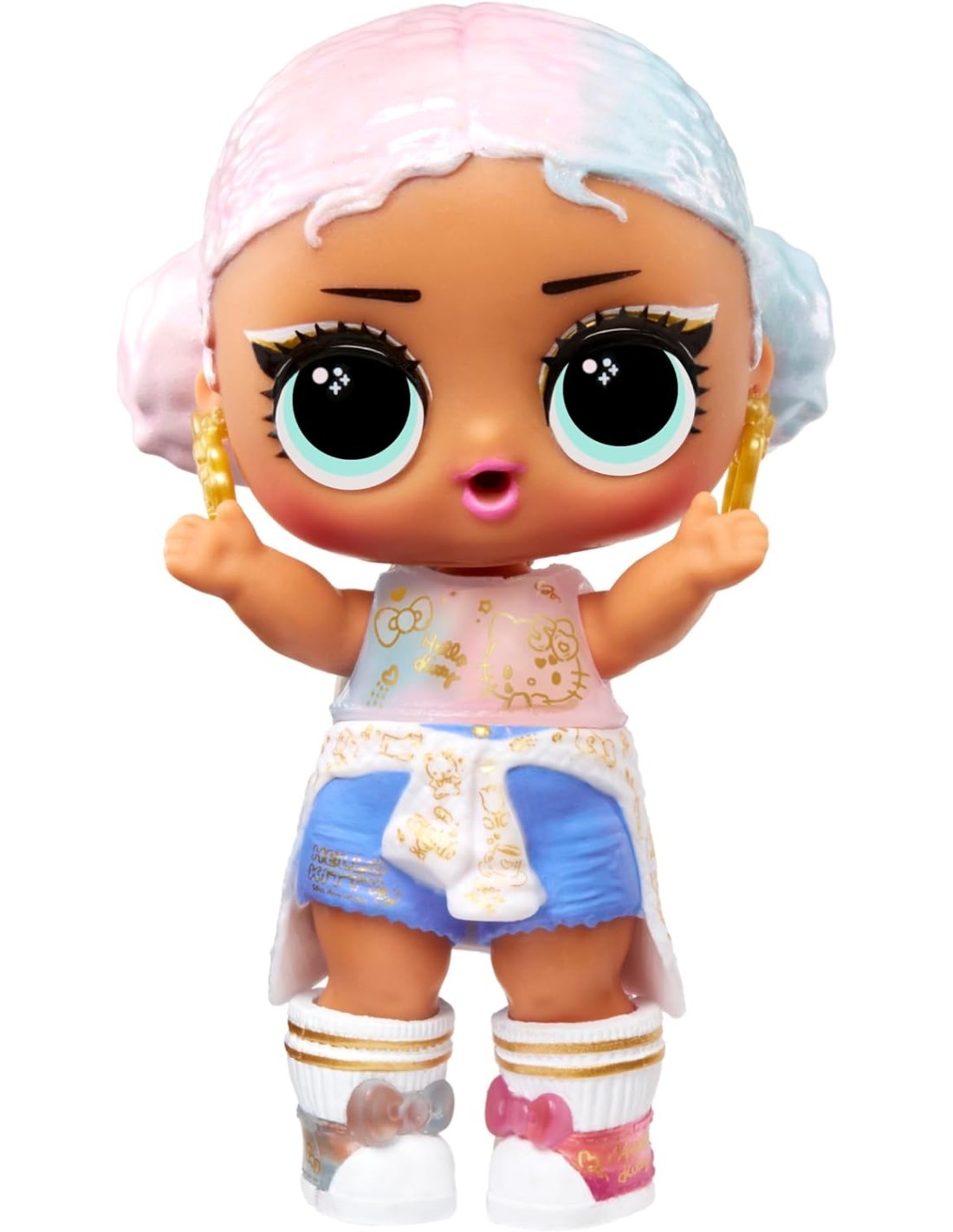 L.O.L. Surprise Loves Hello Kitty Tots, Edizione Limitata 50° Anniversario, Miss Pearly e Crystal Cutie, Accessori, Collezione