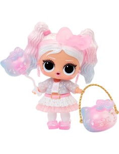 L.O.L. Surprise Loves Hello Kitty Tots, Edizione Limitata 50° Anniversario, Miss Pearly e Crystal Cutie, Accessori, Collezione