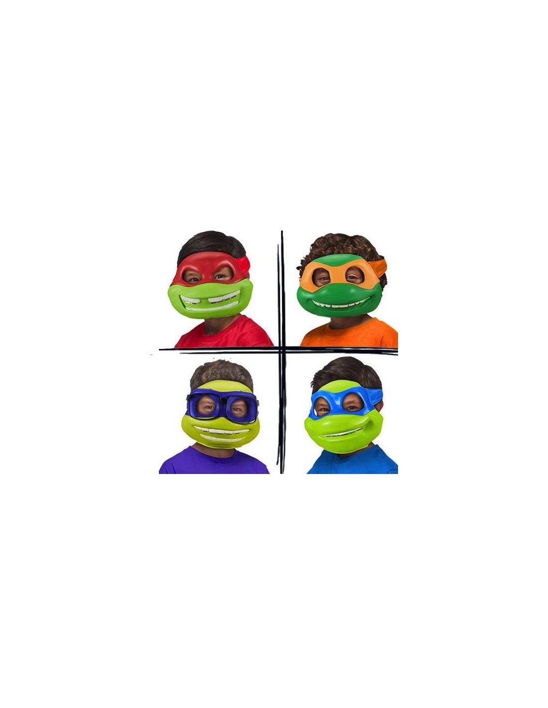NINJA TURTLES TU825000 MASCHERE ASSORTITE
