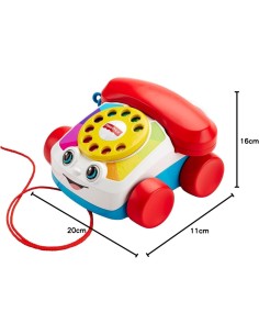 Fisher-Price Telefono Parlante Trascinabile