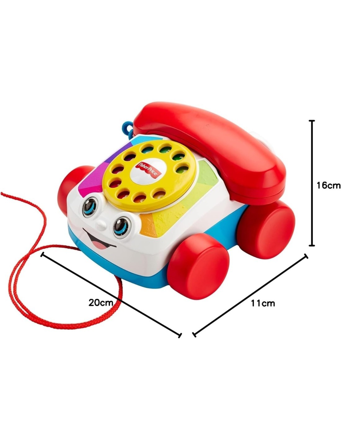 Fisher-Price Telefono Parlante Trascinabile