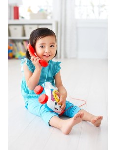 Fisher-Price Telefono Parlante Trascinabile