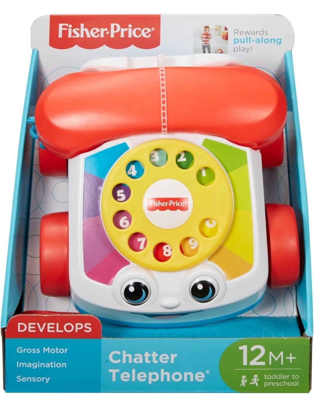 Fisher-Price Telefono Parlante Trascinabile