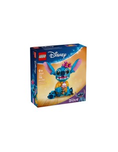 LEGO Disney Stitch 43249, Personaggio da Costruire, Parti Mobili, Camicia, Cono Gelato, Gioco per Bambini, Idea Regalo
