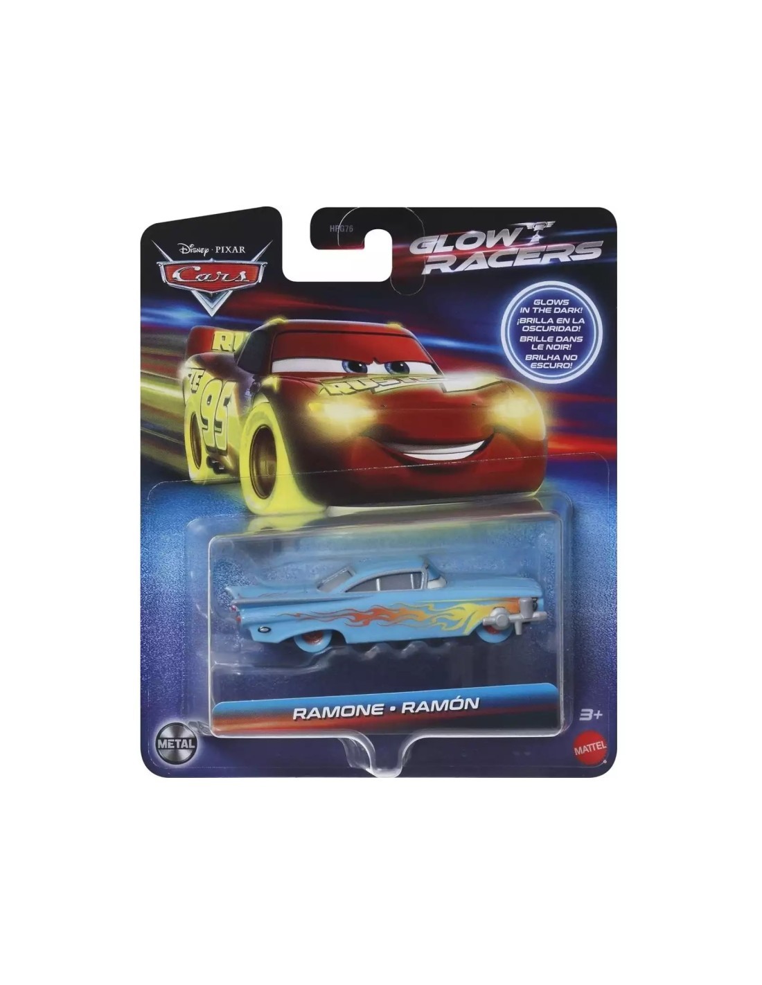 Disney Cars Glow Racer - Veicoli giocattolo assortiti