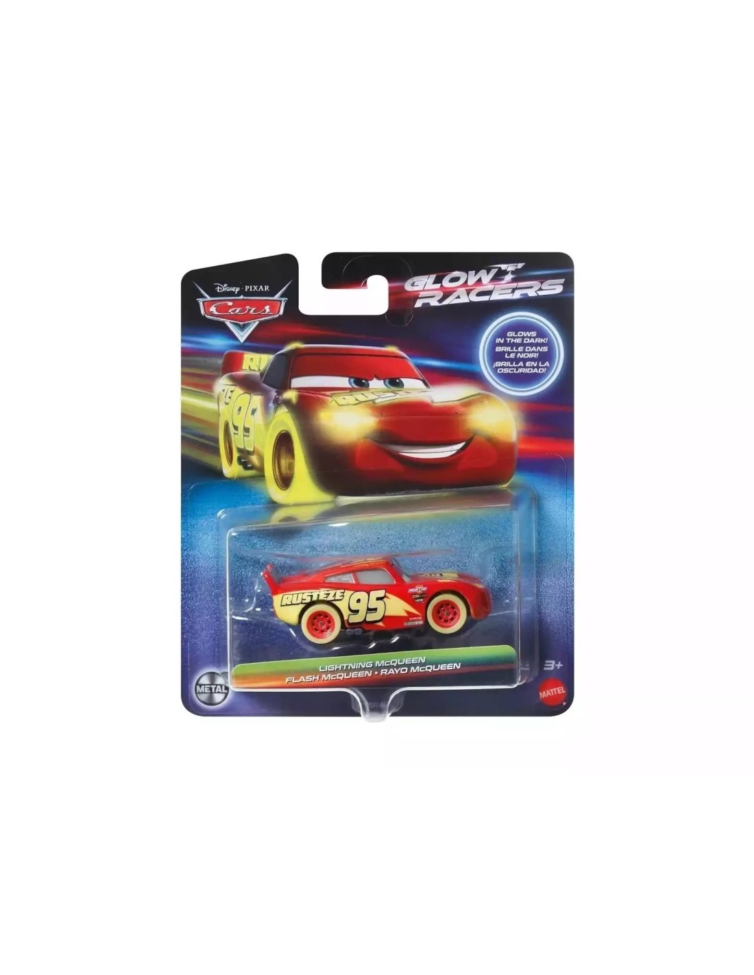 Disney Cars Glow Racer - Veicoli giocattolo assortiti