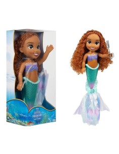 Little Mermaid Live Action Ariel Doll, Coda Iridescente Perlata, Pinne Scintillanti, Film La Sirenetta"